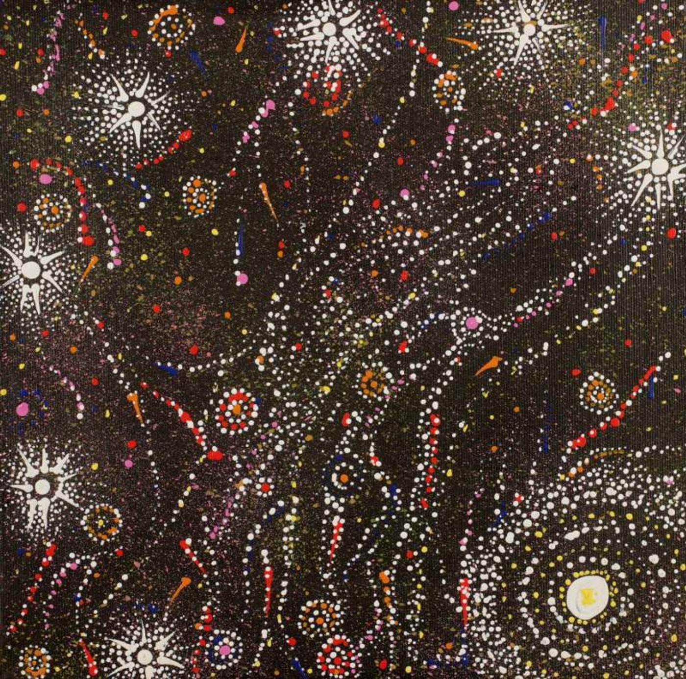 Napaljarri-warnu Jukurrpa (Seven Sisters Dreaming) by Sabrina Napangardi Granites