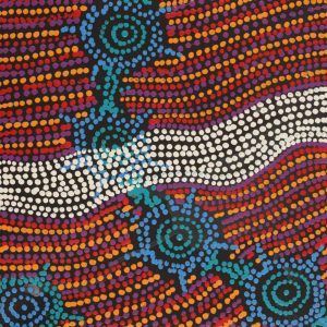 Napaljarri-warnu Jukurrpa (Seven Sisters Dreaming) by Shanna Napanangka Williams
