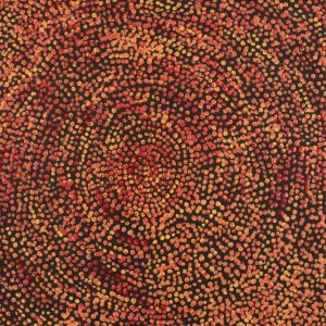 Ngapa Jukurrpa (Water Dreaming)  -  Puyurru by Sarah Napurrurla Leo
