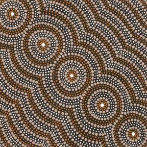 Wanakiji Jukurrpa (Bush Tomato Dreaming) by Selma Napangardi Gibson