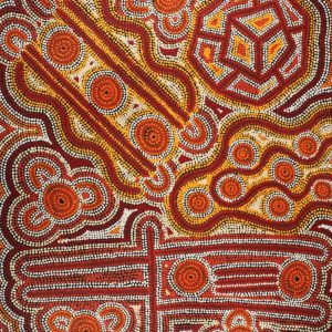 Yanjirlpiri Jukurrpa (Star Dreaming) by Lyn Nungarrayi Sims