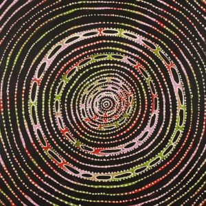 Wanakiji Jukurrpa (Bush Tomato Dreaming) by Ruth Napangardi Langdon