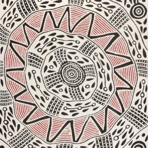 Pikilyi Jukurrpa (Vaughan Springs Dreaming) by Ursula Napangardi Hudson