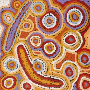 Mina Mina Jukurrpa (Mina Mina Dreaming) by Sarah Napaljarri Sims