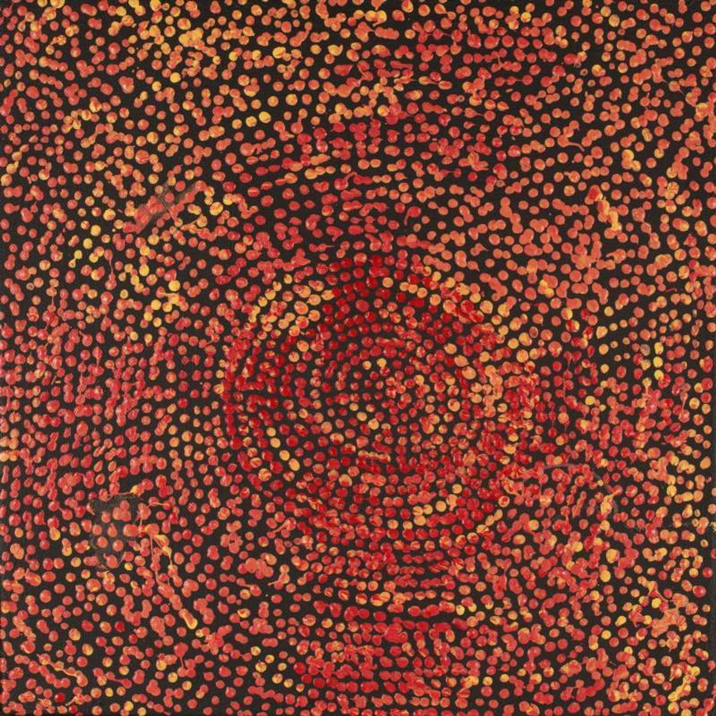 Ngapa Jukurrpa (Water Dreaming) - Puyurru by Sarah Napurrurla Leo