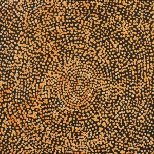 Ngapa Jukurrpa (Water Dreaming)  -  Puyurru by Sarah Napurrurla Leo