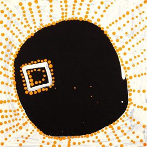 Ngapa Jukurrpa (Water Dreaming)  -  Puyurru by Tasha Nampijinpa Collins