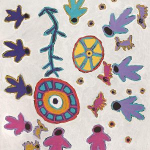 Mina Mina Jukurrpa (Mina Mina Dreaming) by Saraeva Napangardi Marshall