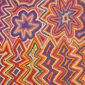 Pikilyi Jukurrpa (Vaughan Springs Dreaming) by Selina Napanangka Fisher