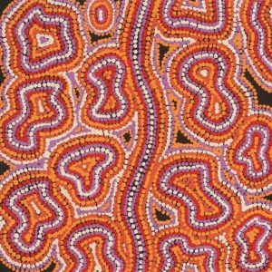 Ngapa Jukurrpa (Water Dreaming)  -  Puyurru by Trevina Nakamarra Gibson