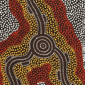 Yarla Jukurrpa (Bush Potato Dreaming) - Yumurrpa by Stephanie Napurrurla Nelson