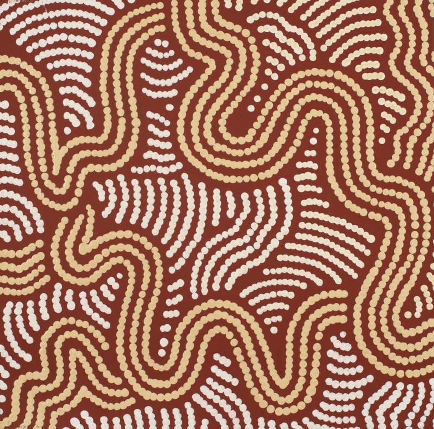Ngapa Jukurrpa (Water Dreaming) - Mikanji by Julie Napaljarri Dempsey