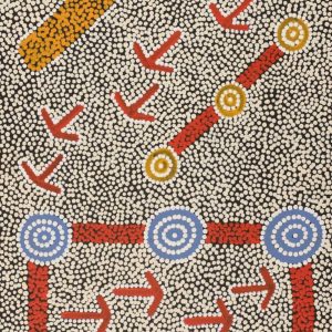 Yankirri Jukurrpa (Emu Dreaming) - Ngarlikirlangu by Michael Japaljarri Wayne