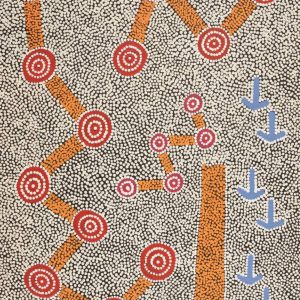 Yankirri Jukurrpa (Emu Dreaming) - Ngarlikirlangu by Michael Japaljarri Wayne