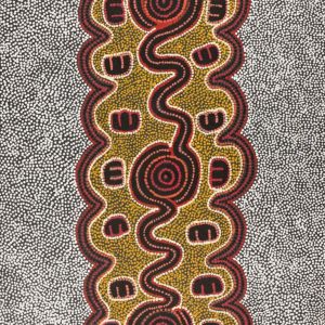 Janganpa Jukurrpa (Brush-tail Possum Dreaming)-  Mawurrji by Ritasha Nampijinpa Martin