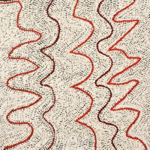 Mina Mina Jukurrpa (Mina Mina Dreaming) by Margaret Napangardi Lewis