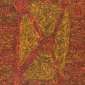 Ngapa Jukurrpa (Water Dreaming)  -  Puyurru by Sarah Napurrurla Leo