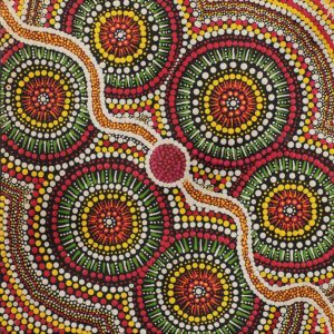 Wanakiji Jukurrpa (Bush Tomato Dreaming) by Ruth Napangardi Langdon