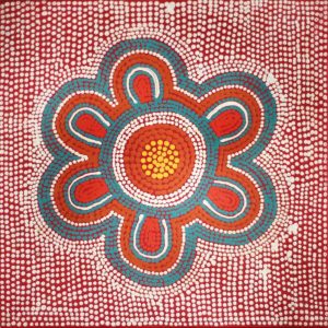 Yarla Jukurrpa (Bush Potato Dreaming) - Yumurrpa by Stephanie Napurrurla Nelson