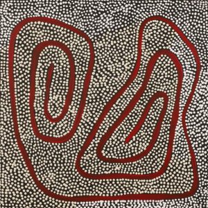 Yarla Jukurrpa (Bush Potato Dreaming) - Yumurrpa by Stephanie Napurrurla Nelson