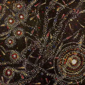 Napaljarri-warnu Jukurrpa (Seven Sisters Dreaming) by Sabrina Napangardi Granites