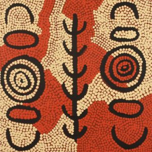 Puturlu Jukurrpa (Mt Theo Dreaming) by Ryan Japangardi Woods