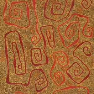 Yarla Jukurrpa (Bush Potato Dreaming) - Yumurrpa by Stephanie Napurrurla Nelson