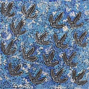 Yankirri Jukurrpa (Emu Dreaming) - Ngarlikirlangu by Angus Jakamarra Raymond