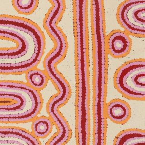 Warna Jukurrpa (Snake Dreaming) by Roschelle Nampijinpa Major