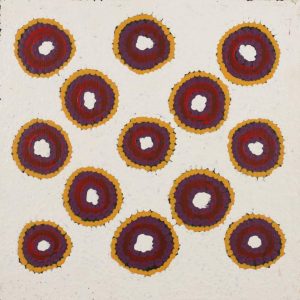 Warna Jukurrpa (Snake Dreaming) by Roschelle Nampijinpa Major
