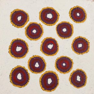Warna Jukurrpa (Snake Dreaming) by Roschelle Nampijinpa Major