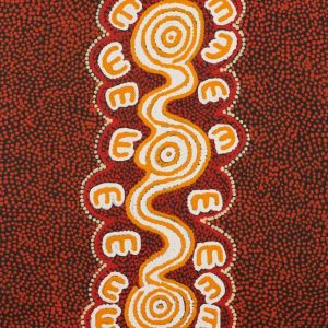 Janganpa Jukurrpa (Brush-tail Possum Dreaming)-  Mawurrji by Ritasha Nampijinpa Martin