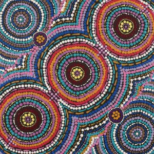 Patterns of the Landscape around Yuendumu by Talisha Napurrurla Williams