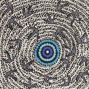 Yankirri Jukurrpa (Emu Dreaming) - Ngarlikirlangu by Angus Jakamarra Raymond