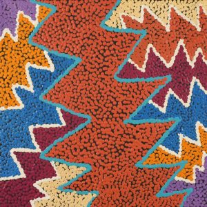 Pikilyi Jukurrpa (Vaughan Springs Dreaming) by Selina Napanangka Fisher