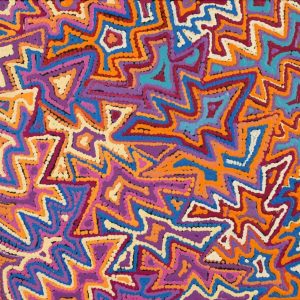 Pikilyi Jukurrpa (Vaughan Springs Dreaming) by Selina Napanangka Fisher