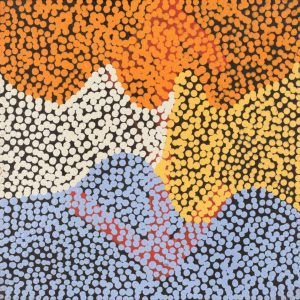 Yankirri Jukurrpa (Emu Dreaming) - Ngarlikirlangu by Margaret Nangala Gallagher