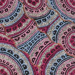 Ngalyipi Jukurrpa (Snakevine Dreaming) - Mina Mina by Kirsty Anne Napanangka Martin
