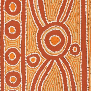 Ngalyipi Jukurrpa (Snakevine Dreaming) - Mina Mina by Hamish Japanangka Martin