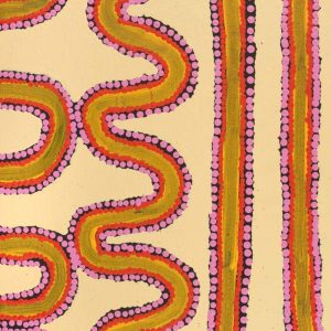 Mina Mina Jukurrpa (Mina Mina Dreaming) by Sheila Nungarrayi Sims