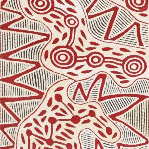 Pikilyi Jukurrpa (Vaughan Springs Dreaming) by Ursula Napangardi Hudson