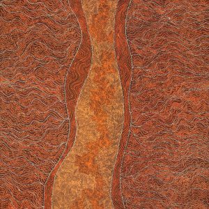 Mina Mina Jukurrpa (Mina Mina Dreaming) by Valda Napangardi Granites