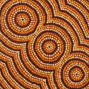 Pamapardu Jukurrpa (Flying Ant Dreaming)  - Warntungurru by Soraya Napangardi Brown