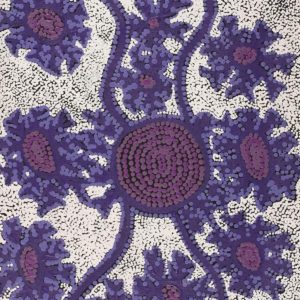 Watiya-warnu Jukurrpa (Seed Dreaming) by Tanya Nungarrayi Collins