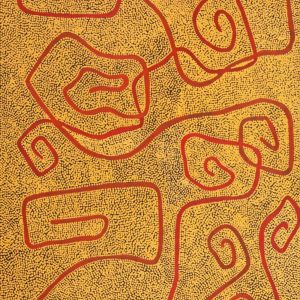 Yarla Jukurrpa (Bush Potato Dreaming) - Yumurrpa by Stephanie Napurrurla Nelson