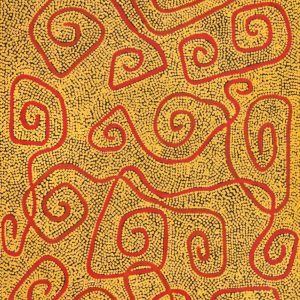 Yarla Jukurrpa (Bush Potato Dreaming) - Yumurrpa by Stephanie Napurrurla Nelson