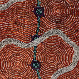 Napaljarri-warnu Jukurrpa (Seven Sisters Dreaming) by Shanna Napanangka Williams