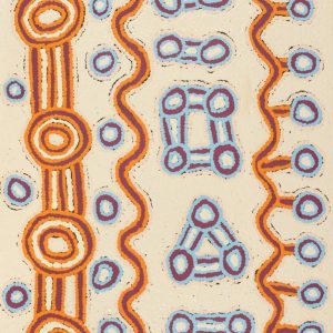 Mina Mina Jukurrpa (Mina Mina Dreaming) by Sheila Nungarrayi Sims