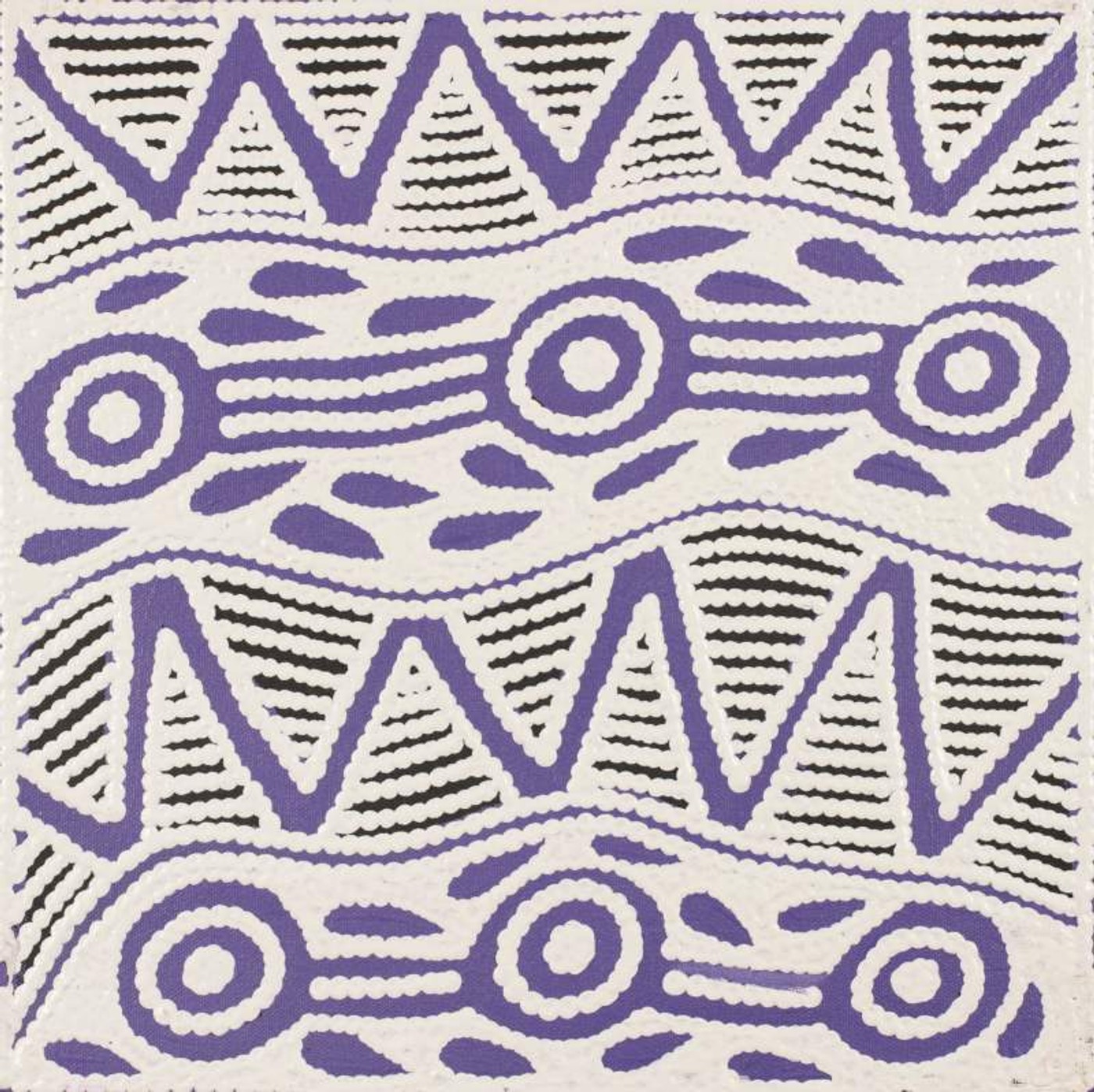 Pikilyi Jukurrpa (Vaughan Springs Dreaming) by Ursula Napangardi Hudson
