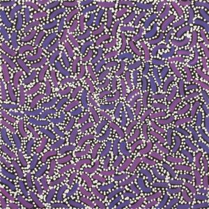 Warlukurlangu Jukurrpa (Fire country Dreaming) by Nathania Nangala Granites